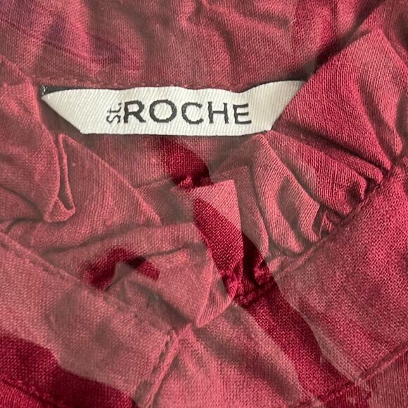St. Roche Poppy Blouse in Berry and Ivory Embroidery. Size 4. NWT! - Picture 6 of 8